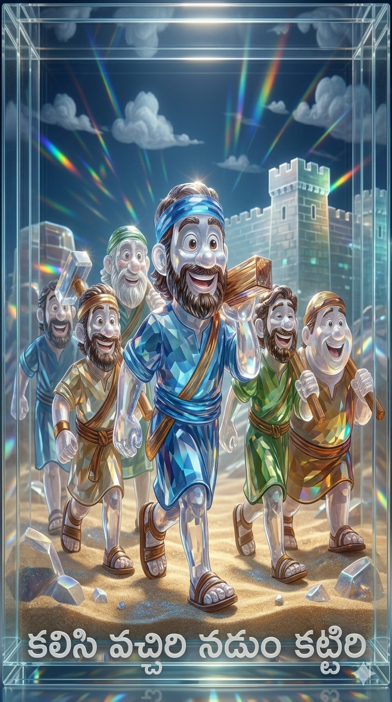 Kalisi vachiri nadum kattiri song | కలిసి వచ్చిరి నడుం కట్టిరి song | Bible school for kids