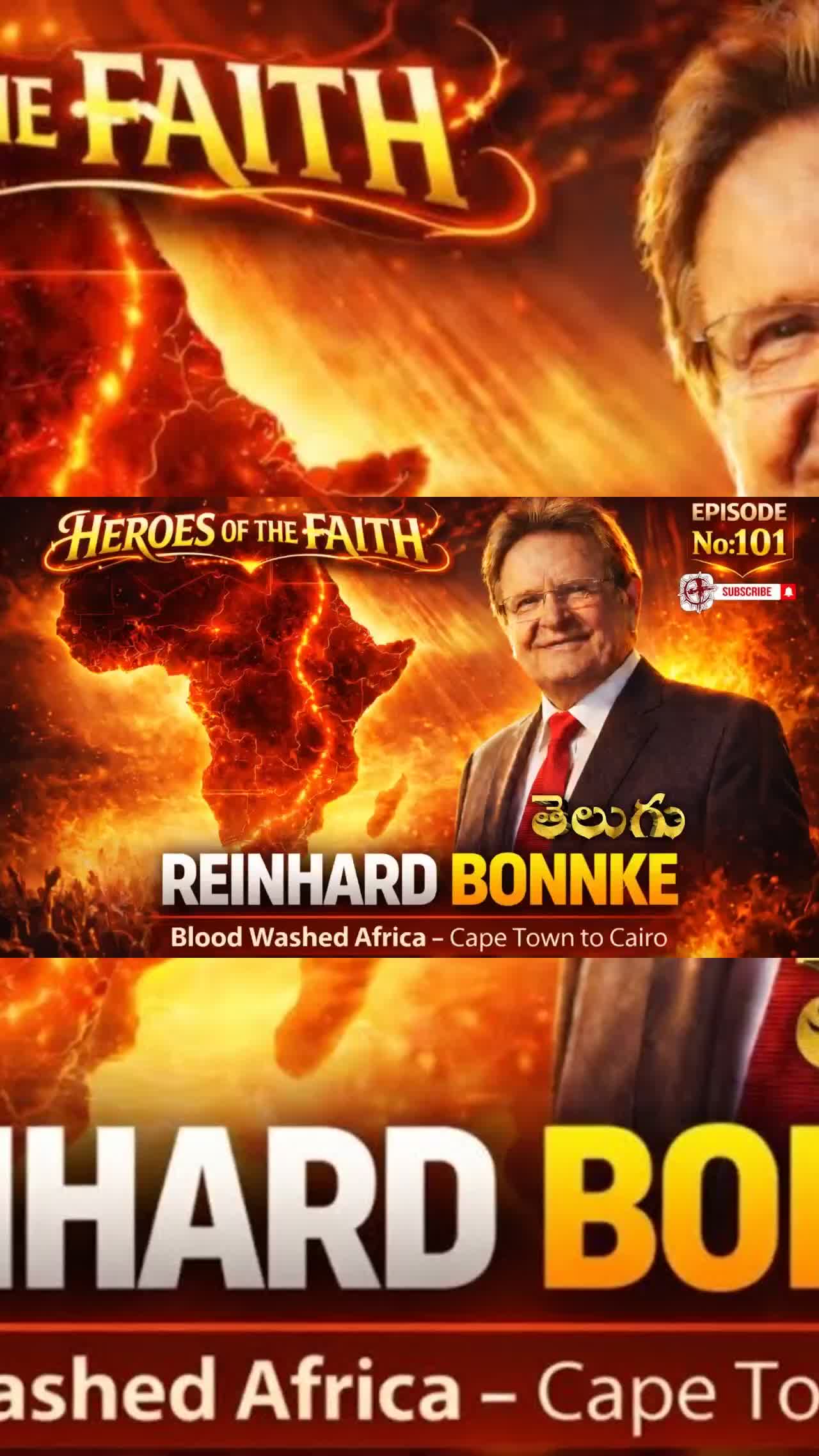  Reinhard Bonnke | Heroes Of The Faith | Telugu Missionary Story | Lakkoju Sandeep